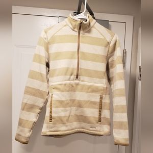 Patagonia Striped Sweatshirt Top Jacket 1/4 zip up Medium